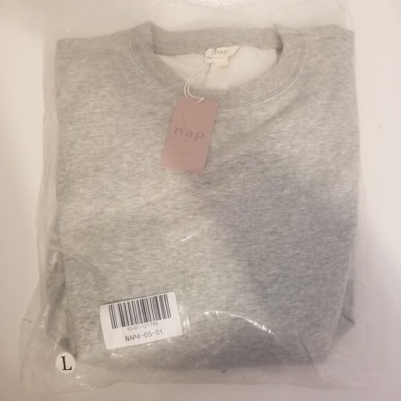NWT NAP Drop Shoulder‎ Loose Sweatshirt SIZE L - Picture 8 of 10